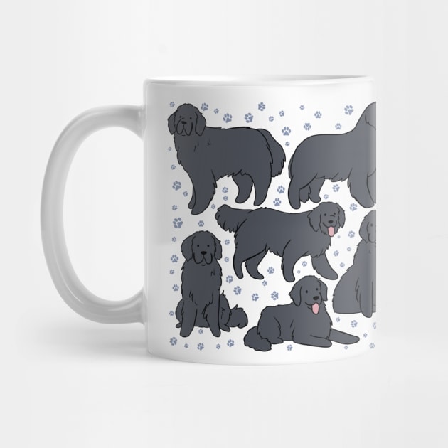 The Newfoundland dog illustration by Yarafantasyart